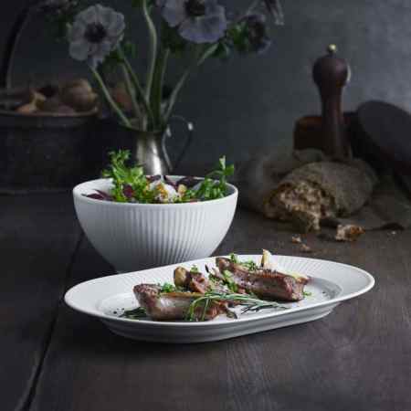 Belle & June Plisse Oblong Platter